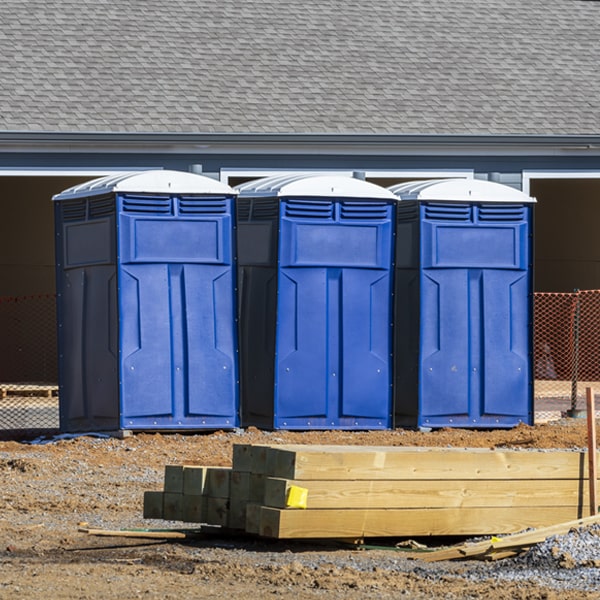 how can i report damages or issues with the portable toilets during my rental period in North Plains OR